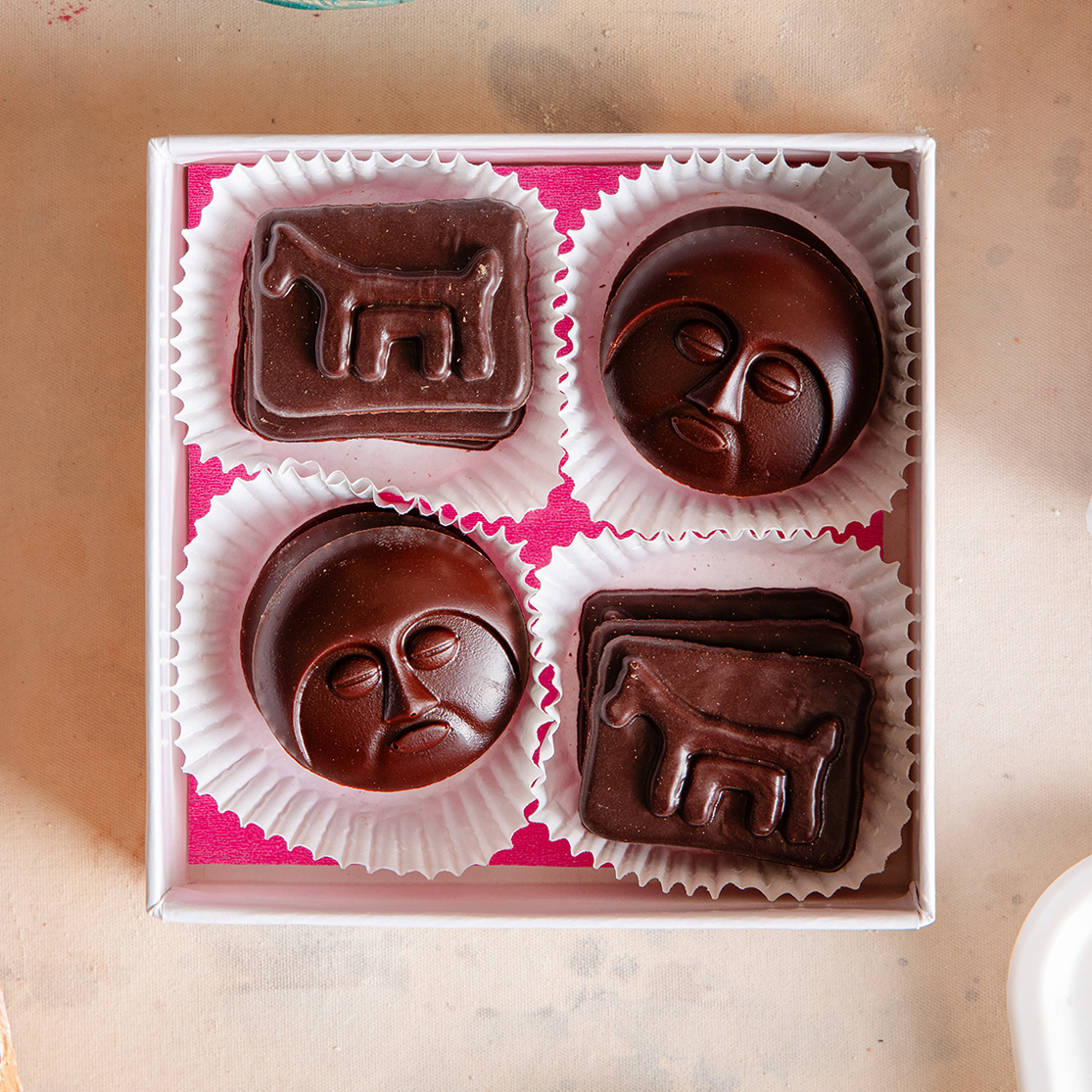 "Date Night" Chocolate Sculpture Variety Box (box of 12)