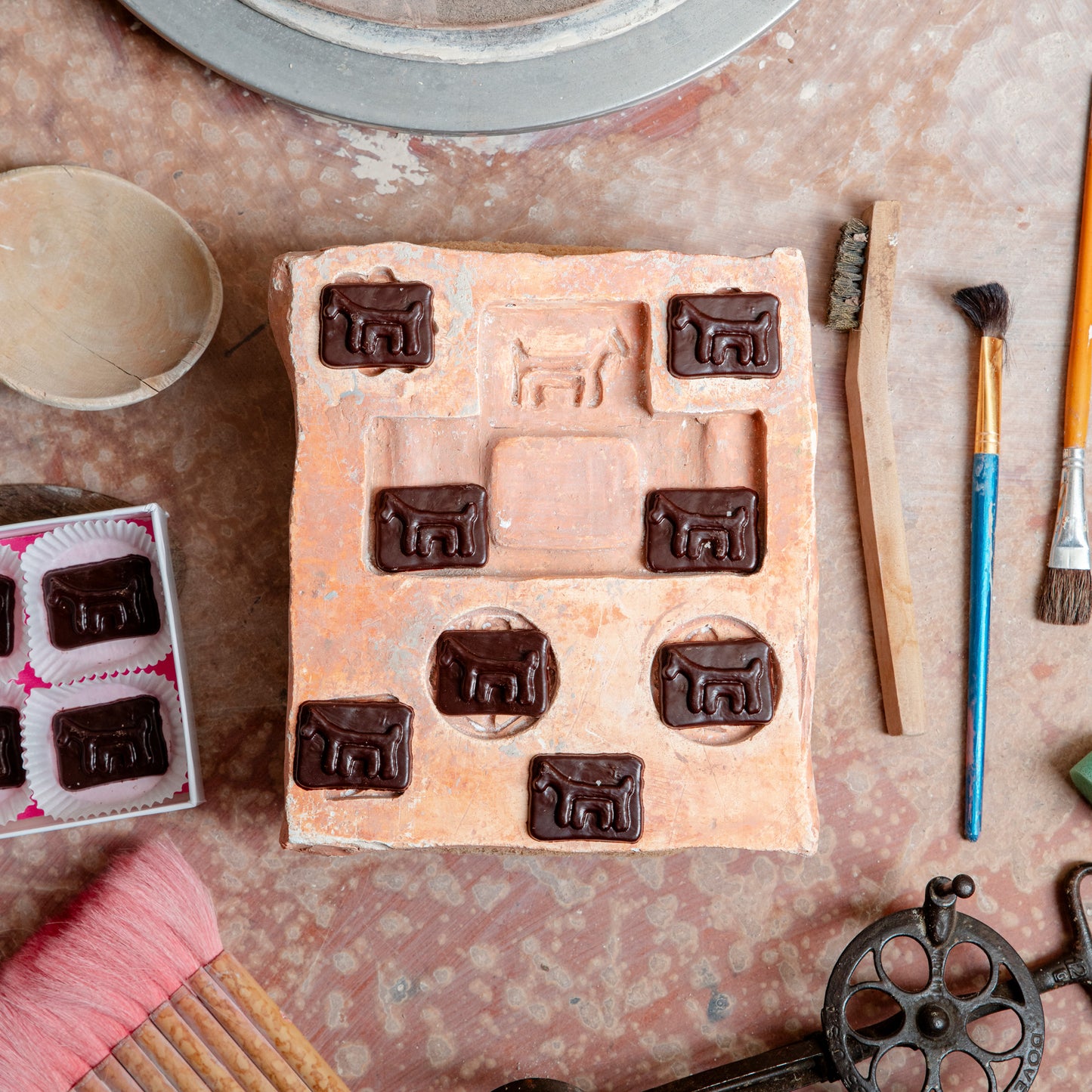 "Date Night" Chocolate Sculpture Variety Box (box of 12)